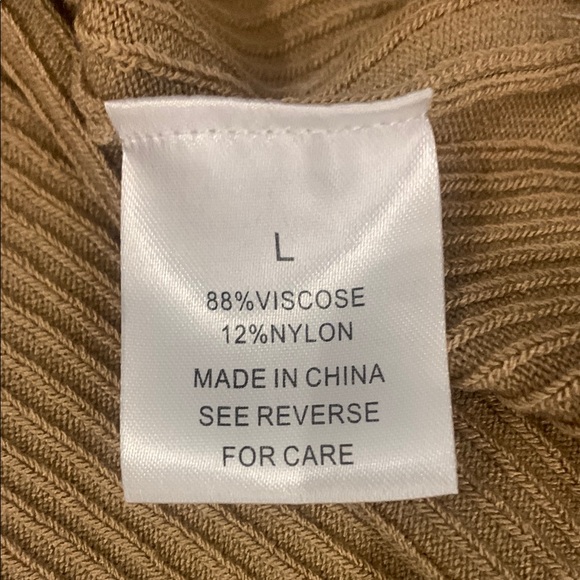 Wishlist Beige Ribbed Sweater - Picture 6 of 8